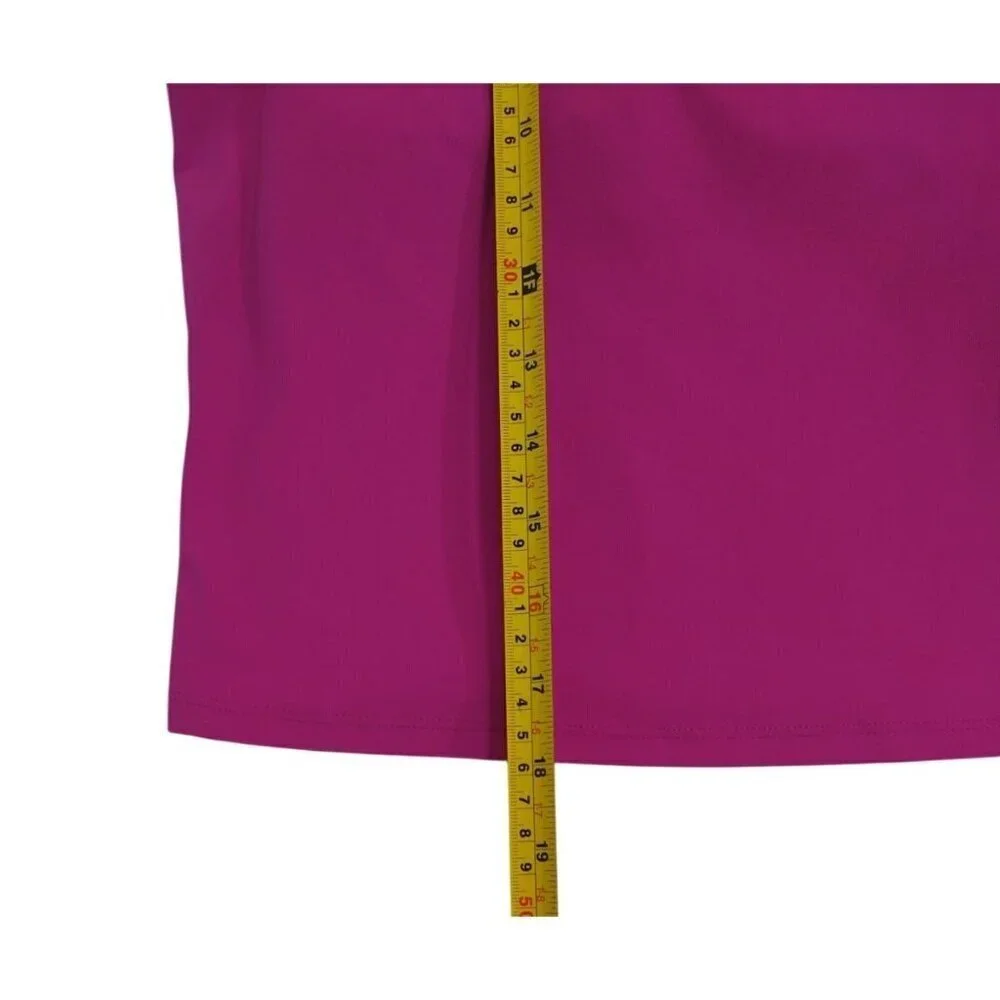 One-Shoulder Fuchsia Tank Top With Double Strap Design By All In Motion XL Size